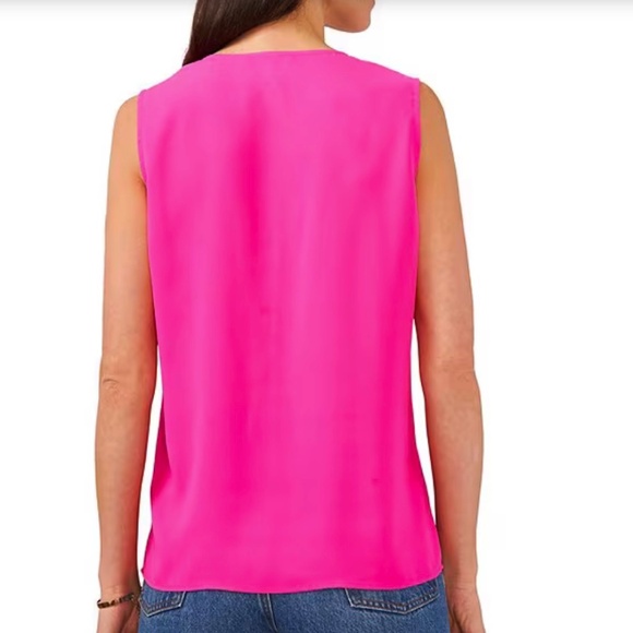 Vince Camuto Women’s Sleeveless Ruffle Front Blouse XS - Picture 3 of 10